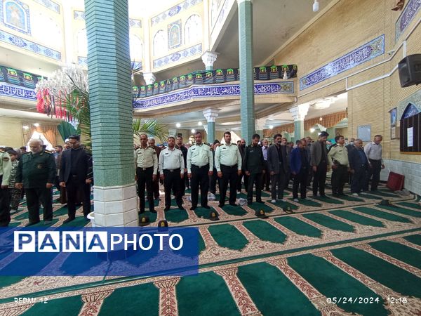 برگزاری نماز عبادی سیاسی جمعه در شهرستان باخرز 