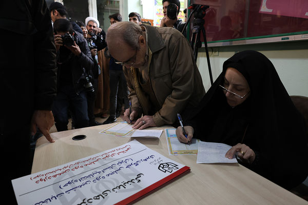 حضور وزیر آموزش و پرورش در انتخابات ۱۱ اسفند ۱۴۰۲