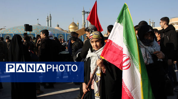 جلوه‌هایی از حضور نوجوانان قمی در رزمایش شکوه اقتدار 