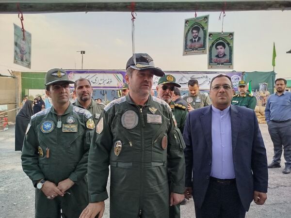 بازدید فرمانده پایگاه پنجم رزمی هوانیروز مشهد از دومین کنگره ملی شهید مدرس (ره) 