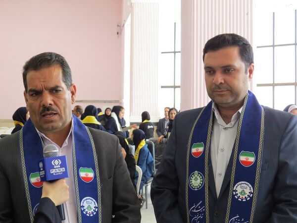 اردوی تمشک دختران بجنورد در اردوگاه شهید چمران 
