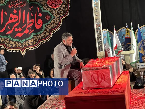 وداع با پیکر شهید گمنام 