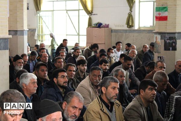 نماز عید فطر با حضور اهالی روستای شوراب صغیر