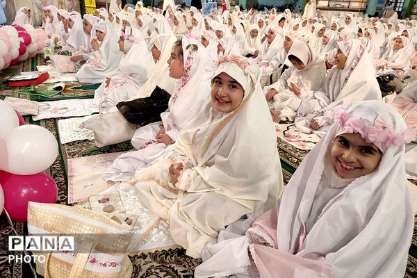 جشن بندگی دختران ناحیه دو شهرری 