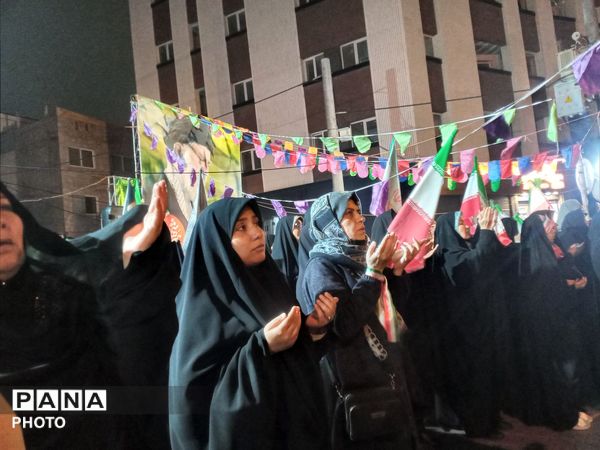 اجتماع مردمی میدان حجاب مشهد