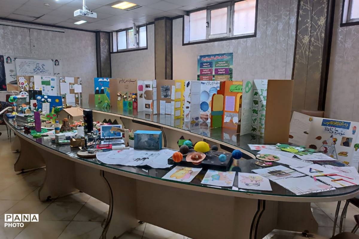 نمایشگاه «جابر دست‌سازه» مخترعان کوچک در آموزشگاه علامه طباطبایی پیشوا