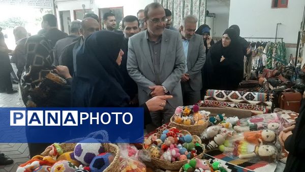 نمایشگاه صنایع دستی و مشاغل خانگی در میاندورود 