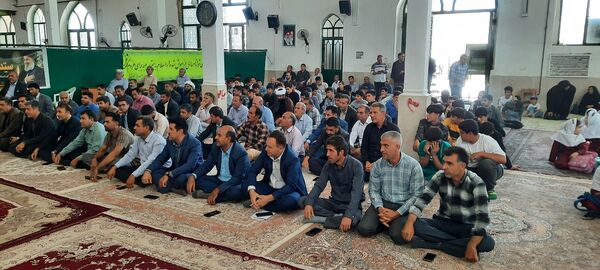 مراسم سوگواری شهادت دبیرکل حزب الله لبنان در مسجد النبی کوهنانی