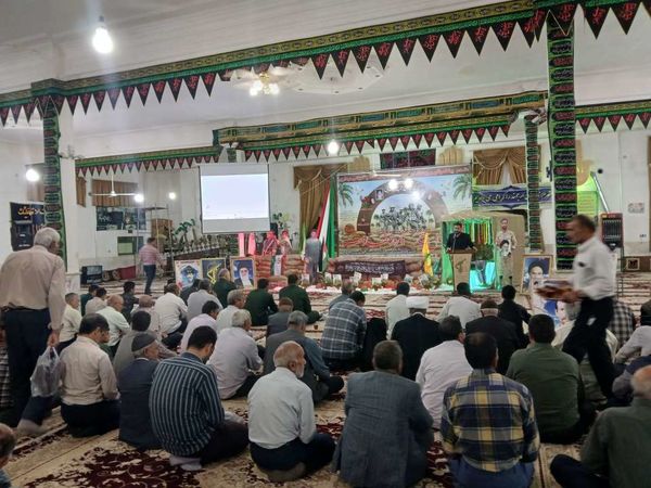 یادواره شهدا شهر کندر شهرستان خلیل‌آباد