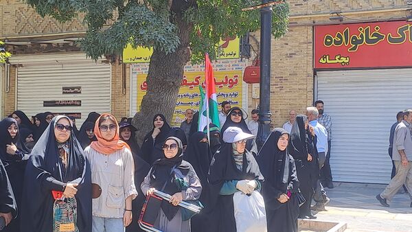 دومین راهپیمایی جمعه خشم در نیشابور 