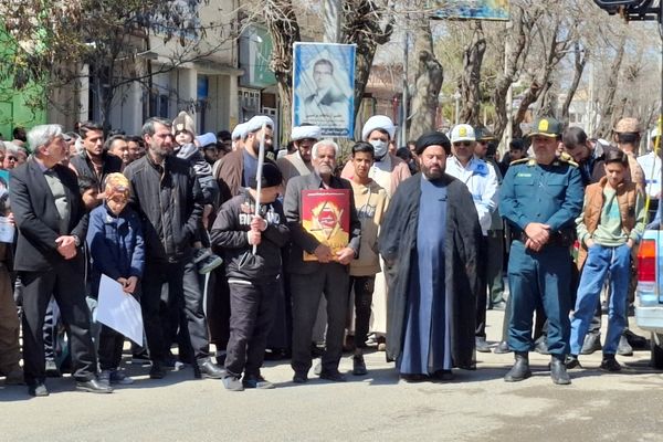 حضور پرشور مردم در راهپیمایی روز قدس در فریمان
