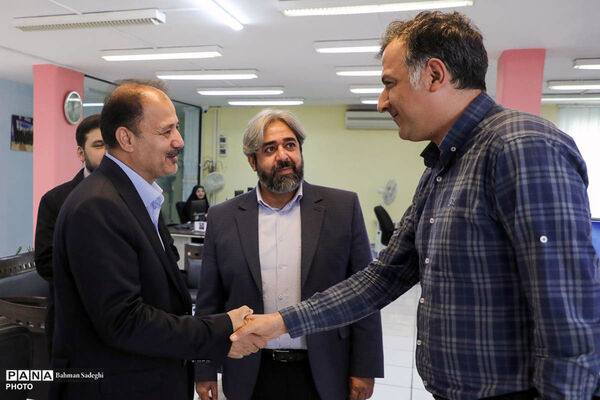 بازدید حسنعلی محمدی، نماینده مجلس شورای اسلامی از خبرگزاری پانا
‌