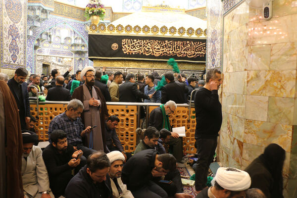 مراسم احیای شب بیست و یکم ماه رمضان در حرم کریمه اهل بیت(س)- 2