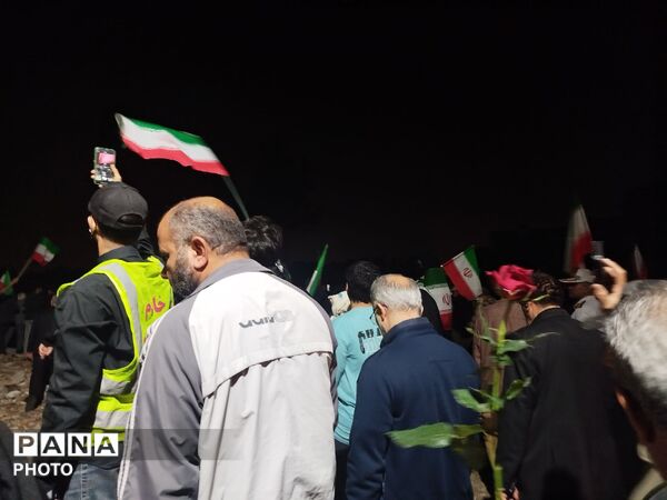 مراسم چهلم شهادت نیروهای یگان امداد در مقتل این شهیدان