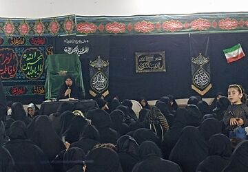 شام غریبان امام حسین (ع)در زینبیه اعظم روستای سرحوضک 