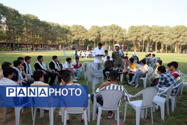 دومین روز دوره طرح ولایت(ایرانیوم) با حضور پویندگان پسر