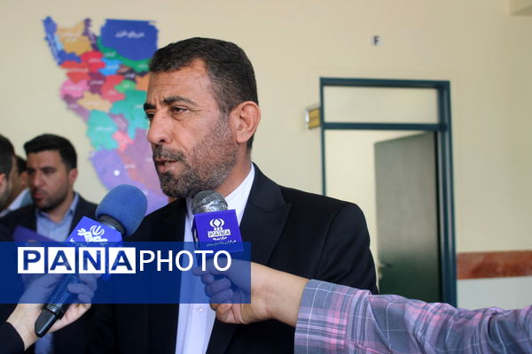 آیین افتتاح و بهره برداری از هنرستان 12 کلاسه انقلاب اسلامی بوشهر