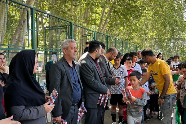حضور دانش آموزان پویا و پر انرژی پردیس در «میدان پویا»