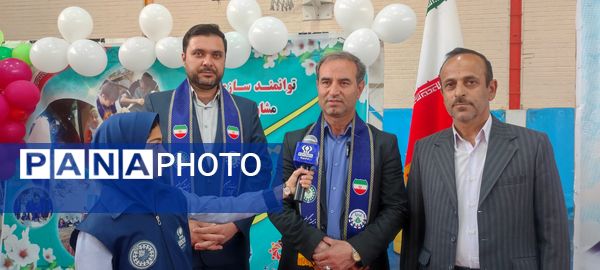 افتتاحیه اردوی تمشک ویژه دختران در سالن ۱۳ آبان شهرستان شیروان