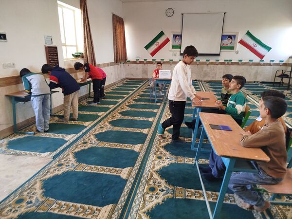 انتخابات شورای دانش آموزی در شهرستان بجستان