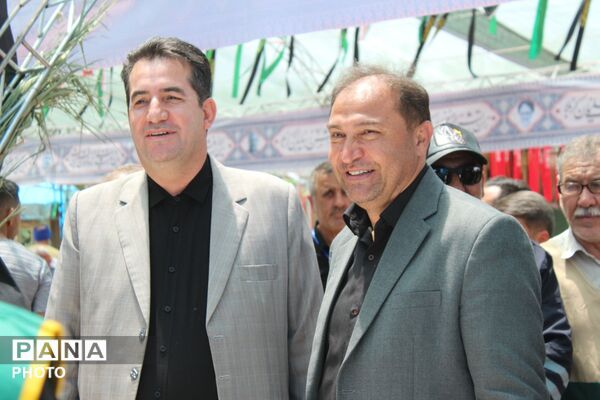حضور مدیرکل آموزش و پرورش خراسان شمالی در موکب روستای مهمانک