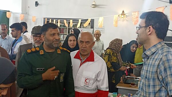 کاروان سلامت و ایستگاه سلامت در شهرستان محمودآباد