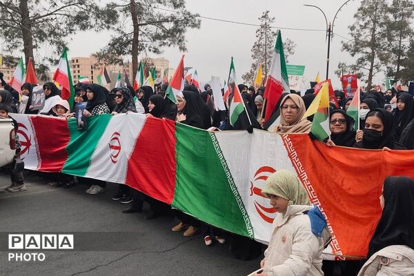 راهپیمایی روز قدس در شهرک واوان اسلامشهر 