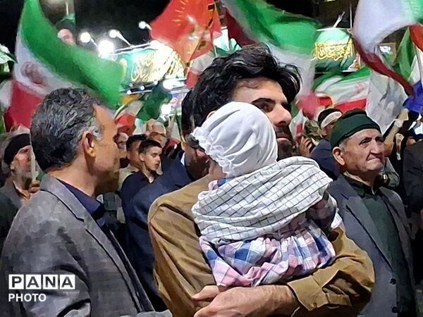 پنجاه و هفتمین شب از اجتماعات مردمی در شهرستان کاشمر 