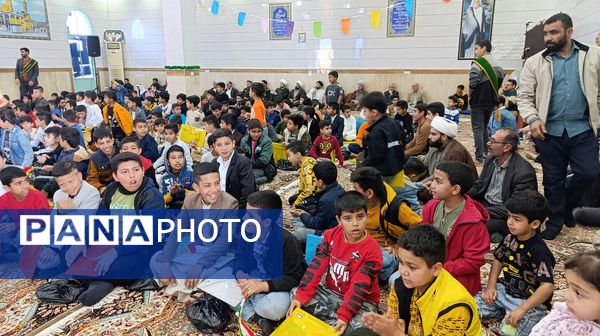 جشن نیمه شعبان باحضور دهه نودی‌های روستای گمبوعه بزرگ