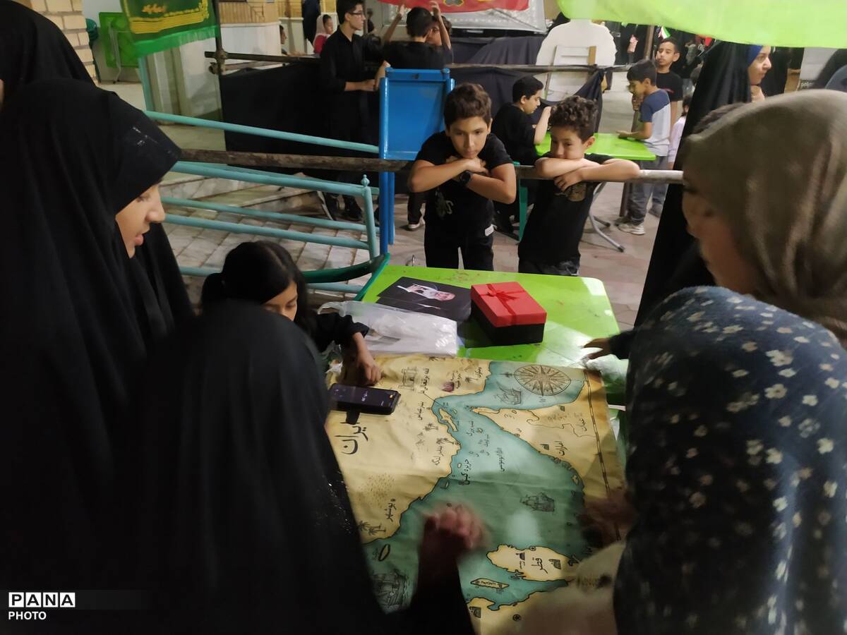 برپایی غرفه کودک در تجمعات شهرستان کاشمر