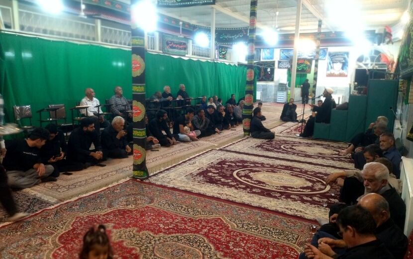 عطر محرم در مسجد خواجه خضر گاریزات
