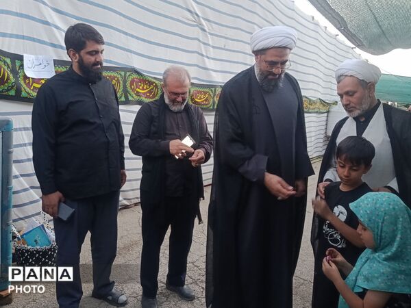 موکب خانم فاطمه الزهرا محله خضر در خدمت زائران سید الشهدا