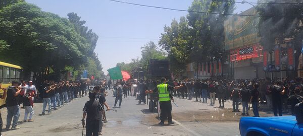 برپایی پرشور مراسم عزاداری سیدالشهدا در خیابان‌های نیشابور 