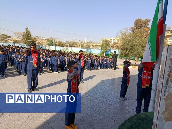 حضور خادمان حرم حرم امام رضا (ع) در دبستان حضرت قاسم‌ابن‌الحسن یزد 
