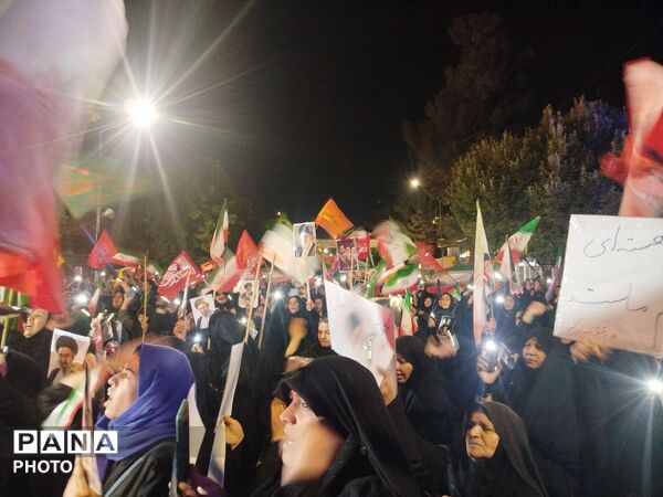 عزاداری امام حسین (ع)در صد و بیست و نهمین شب-۱
