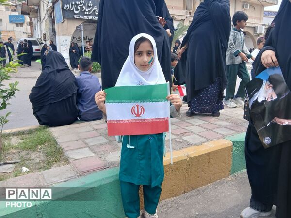 میناب در روز قدس؛ فریاد همبستگی و استکبار ستیزی در شهر مقاومت و ایثار
