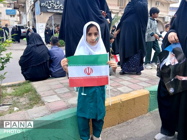 میناب در روز قدس؛ فریاد همبستگی و استکبار ستیزی در شهر مقاومت و ایثار