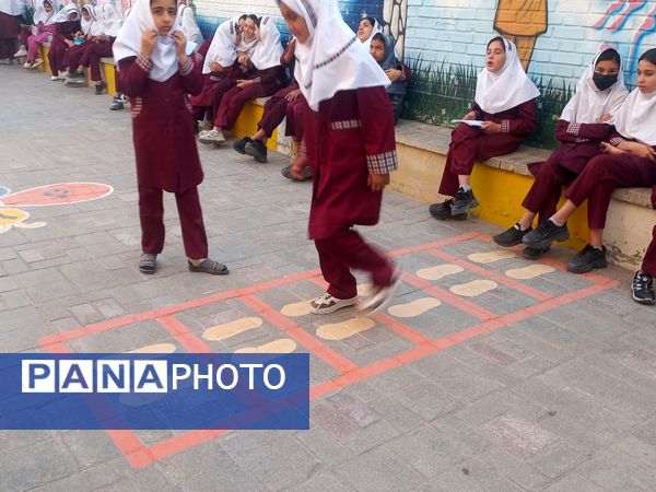 پروژه حیاط پویا در دبستان  شطیطه نیشابور