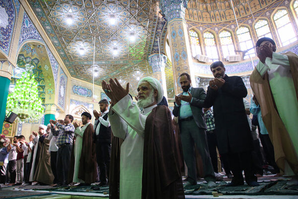 نماز عید قربان در مسجد مقدس جمکران