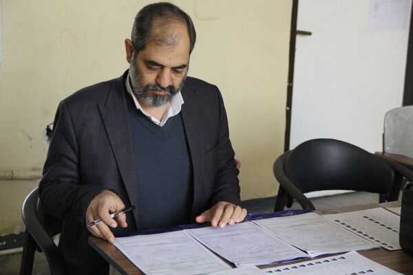 بازدید از برگزاری امتحانات دی ماه در شهرستان قدس
