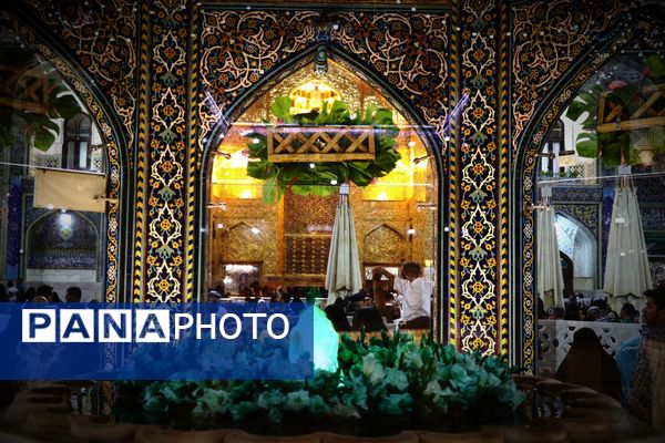 عید امامت در حرم امام رضا(ع)