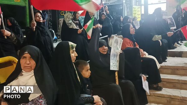 شصت و پنجمین شب از اجتماعات در آرامگاه بانو بی بی شطیطه شهرستان نیشابور