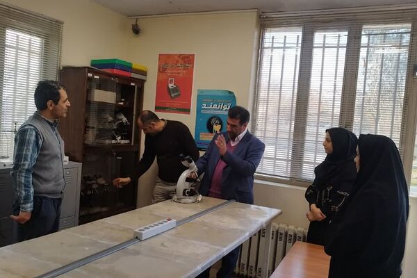 بازدید از پژوهش‌سرای دانش‌آموزی بصیرت شهرری 
