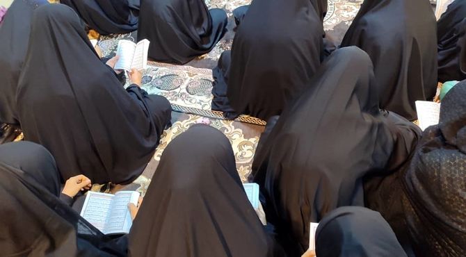 برگزاری باشکوه اعتکاف دانش‌آموزی در سیریک