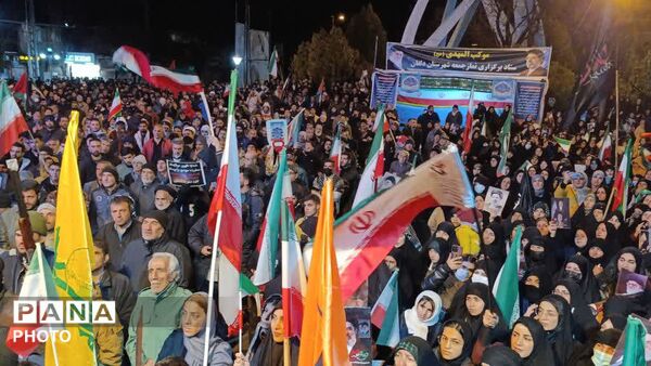 بیست و پنجمین شب اجتماع خون‌خواهان قائد امت و‌حامیان نیروهای مسلح 