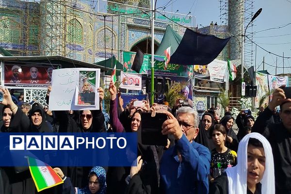 تشییع تاریخی سردارِ رشید در دزفول