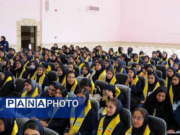 اردوی تمشک دختران بجنورد در اردوگاه شهید چمران 