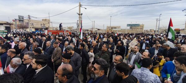 شور و حماسه راهپیمایی 22 بهمن در شهر جعفریه