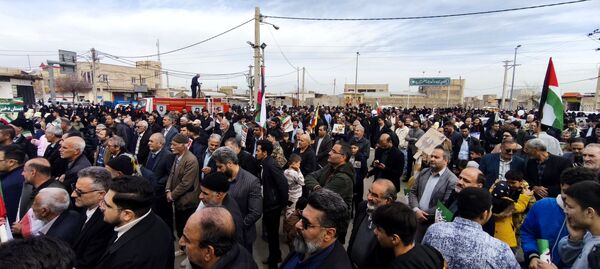 شور و حماسه راهپیمایی 22 بهمن در شهر جعفریه