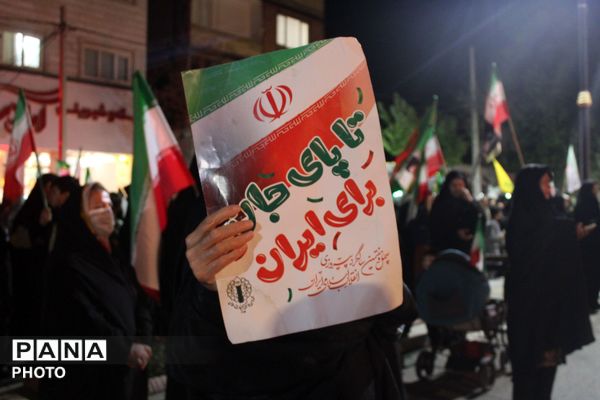 اجتماع مردمی شبانه شهید پرور شهرستان سملقان